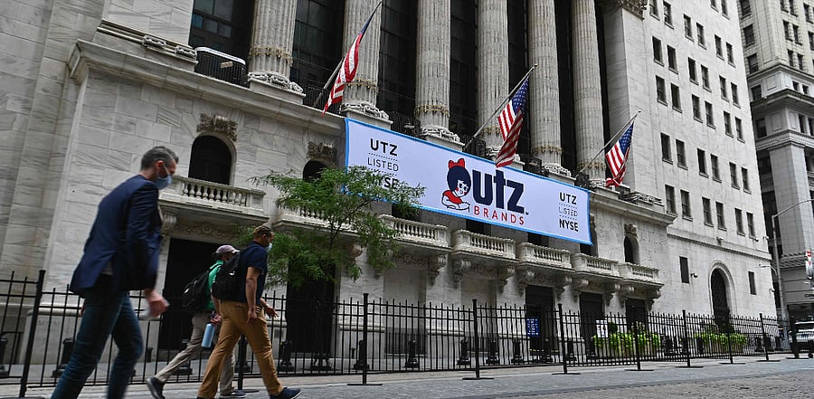 NYSE building in New York. Credit: AFP Photo
