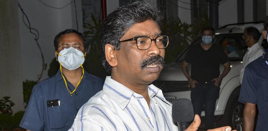 Jharkhand CM Hemant Soren. Credit: PTI
