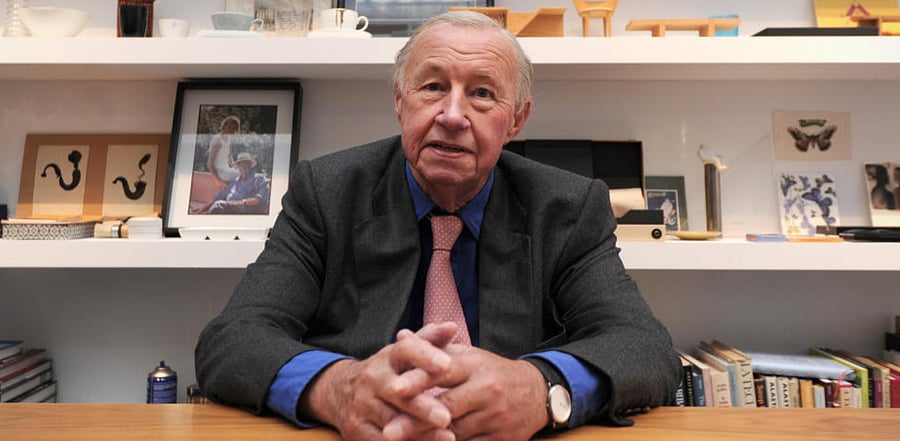  British designer Terence Conran. Credit: AFP