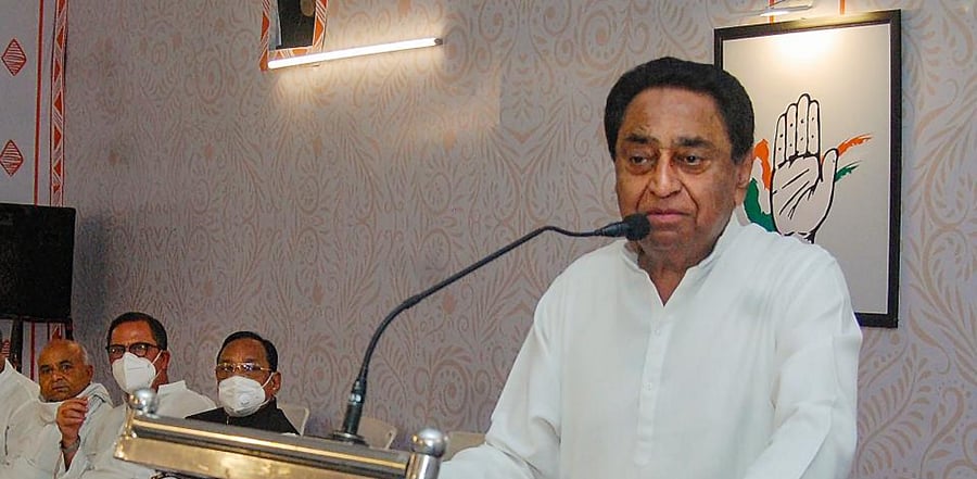 Madhya Pradesh Congress president and former chief minister Kamal Nath. Credit: PTI Photo