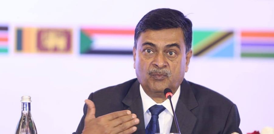 Power Minister R K Singh. Credit: Facebook (RajKumarSinghIndia)