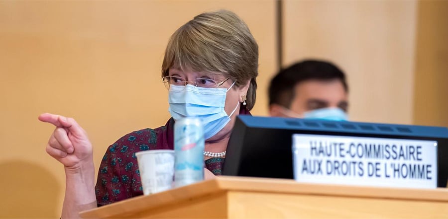 Modi was shown around the mosque whose latest restoration was completed about three months ago.