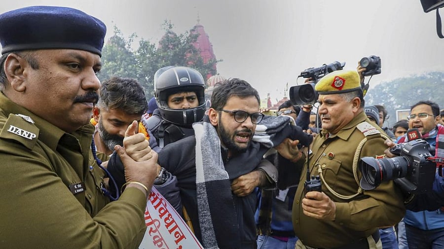Umar Khalid. Credit: PTI/file photo