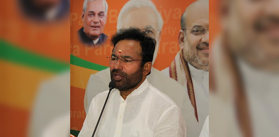 G Kishan Reddy. Credit: DH Photo