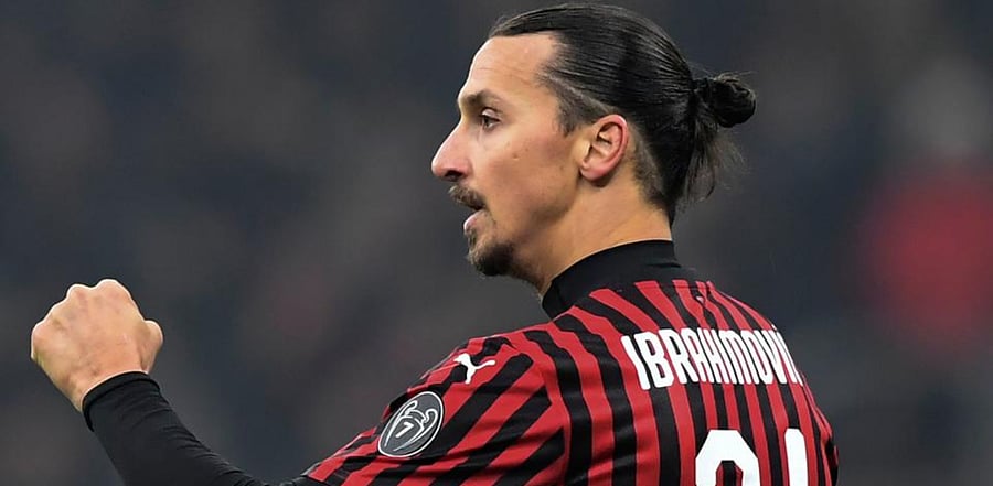 Zlatan Ibrahimovic . credit: AFP