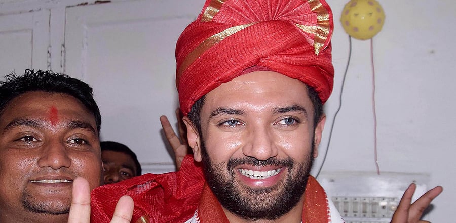 LJP MP Chirag Paswan. Credit: PTI Photo