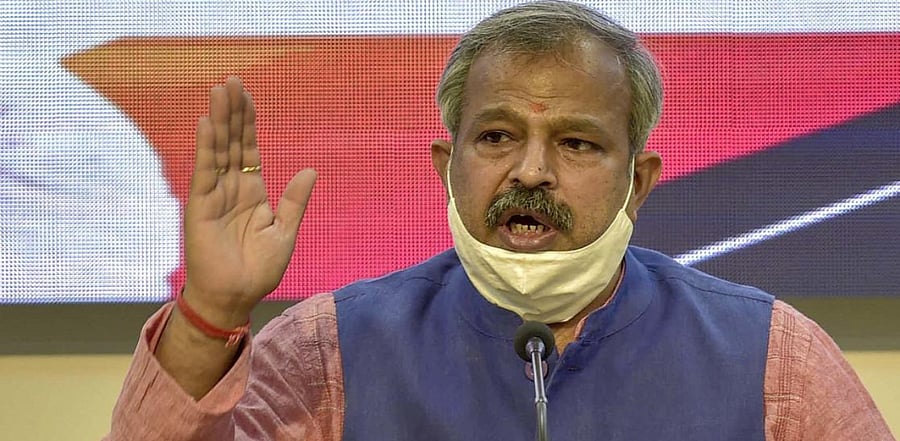 Delhi BJP president Adesh Gupta. Credit: AFP Photo