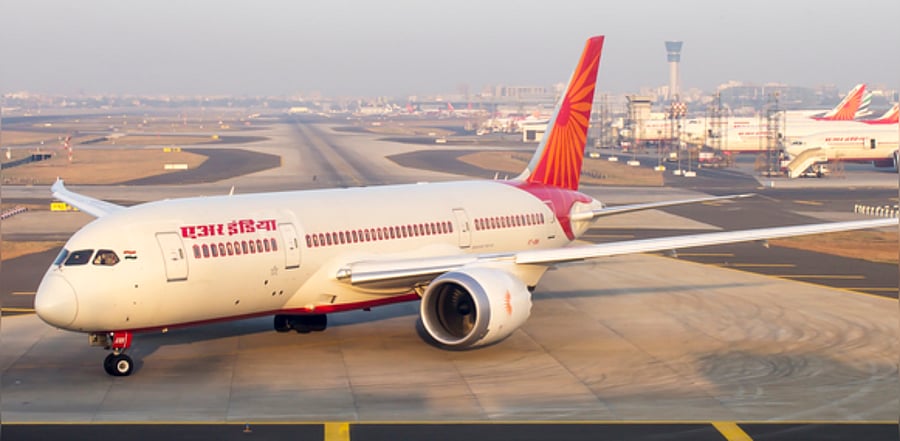 Air India flight. Credit: iStock