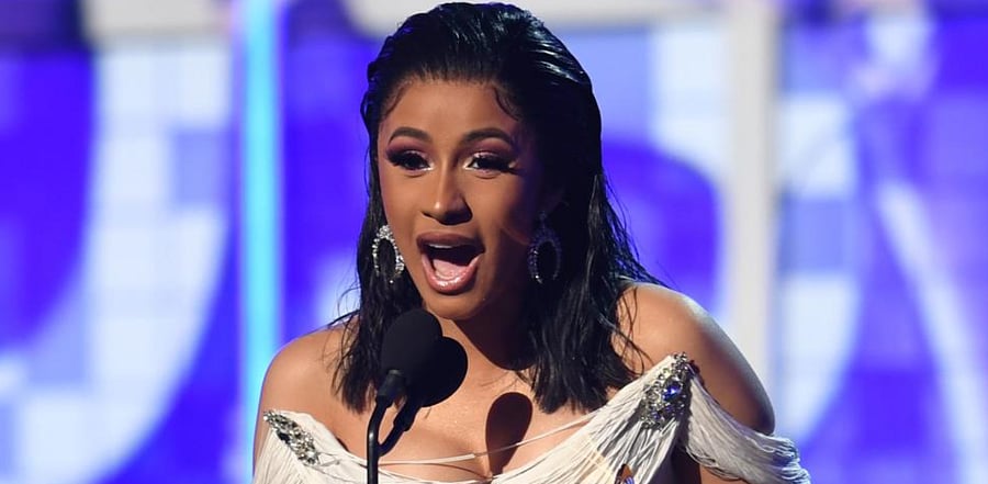 Singer Cardi B. Credit: AFP