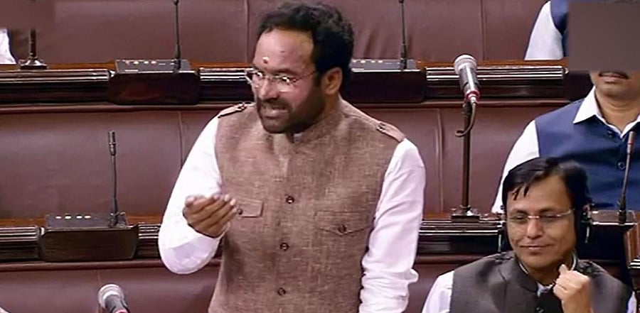 G Kishan Reddy. Credit: PTI Photo