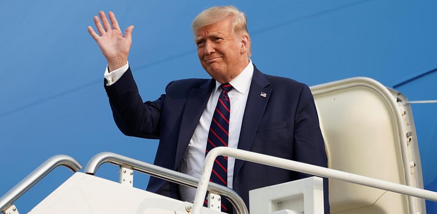 US President Donald Trump. Credit: Reuters