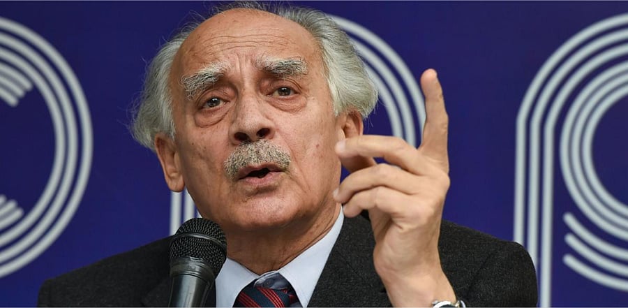 Author and former Union minister Arun Shourie. Credit: PTI