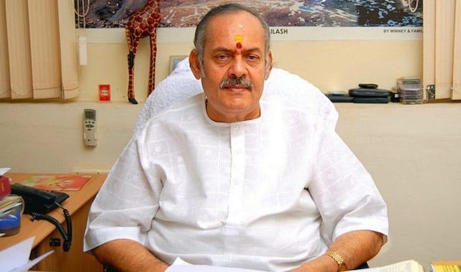 Dr PR Krishna Kumar. Credit: Twitter/@SPVelumanicbe