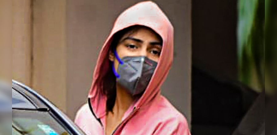 Bollywood actor Rhea Chakraborty. Credit: PTI Photo