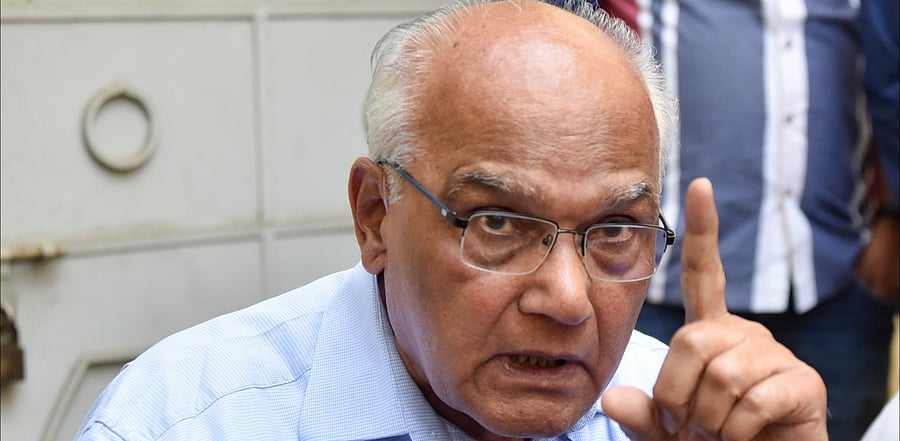 S L Bhyrappa. Credit: DH Photo