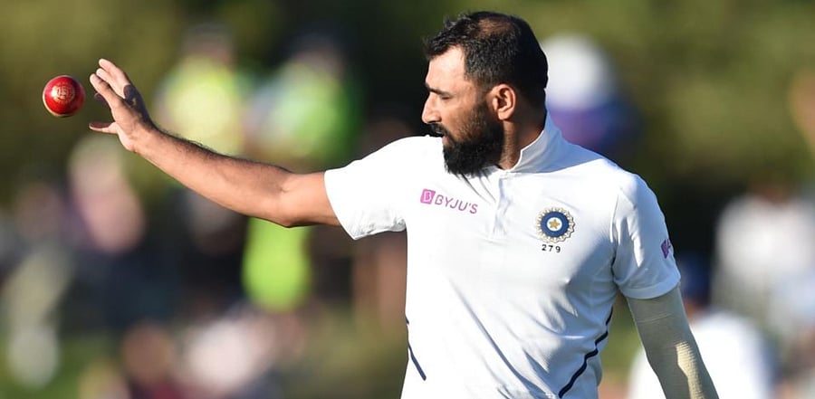  Mohammed Shami. Credit: AFP