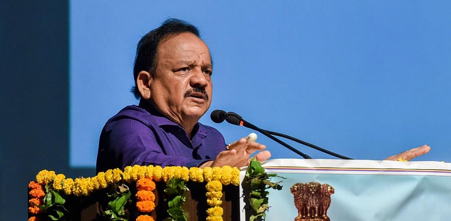 Minister of Health Harsh Vardhan