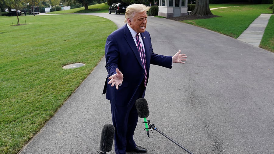 US President Donald Trump. Credits: Reuters Photo