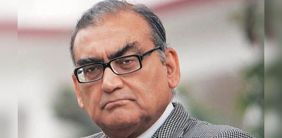 Retired Supreme Court judge Markandey Katju. Credit: File Photo