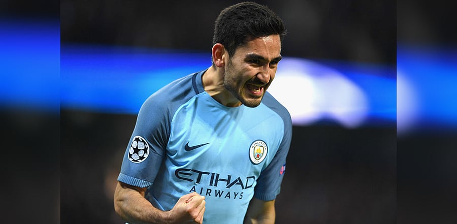 Manchester City midfielder Ilkay Gundogan. Getty Images