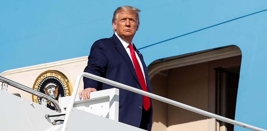 US President Donald Trump. Credit: Reuters