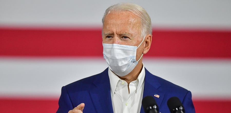 Democratic US presidential nominee and former Vice President Joe Biden. Credit: Reuters Photo