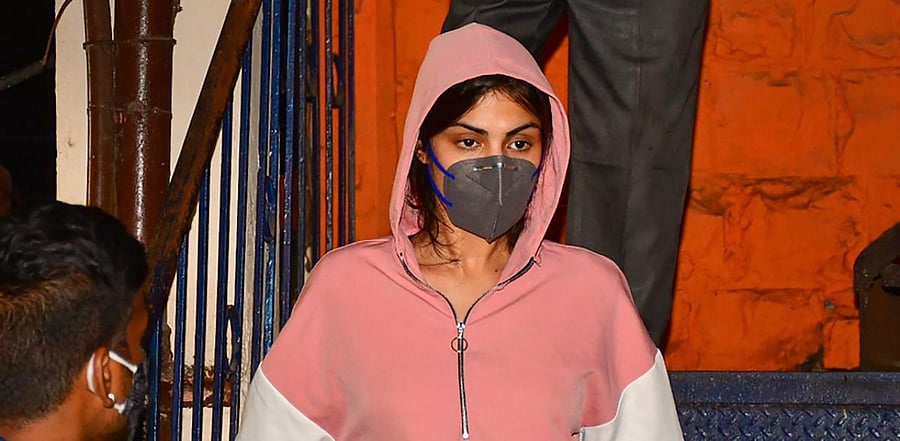 Bollywood actress Rhea Chakraborty. Credit: PTI