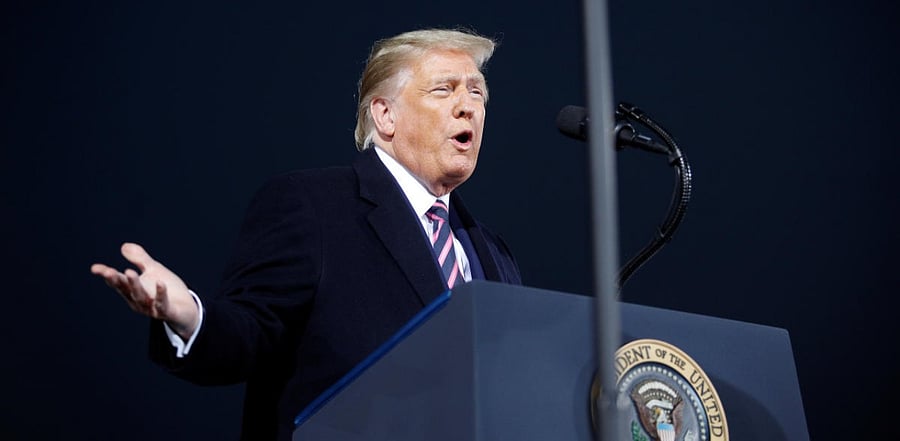 US President Donald Trump. Credit: Reuters