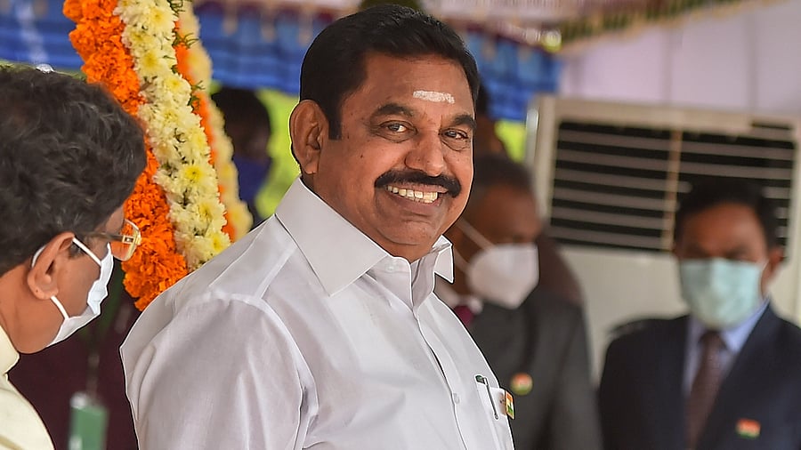 Tamil Nadu Chief Minister Edappadi K. Palaniswami. Credits: PTI Photo