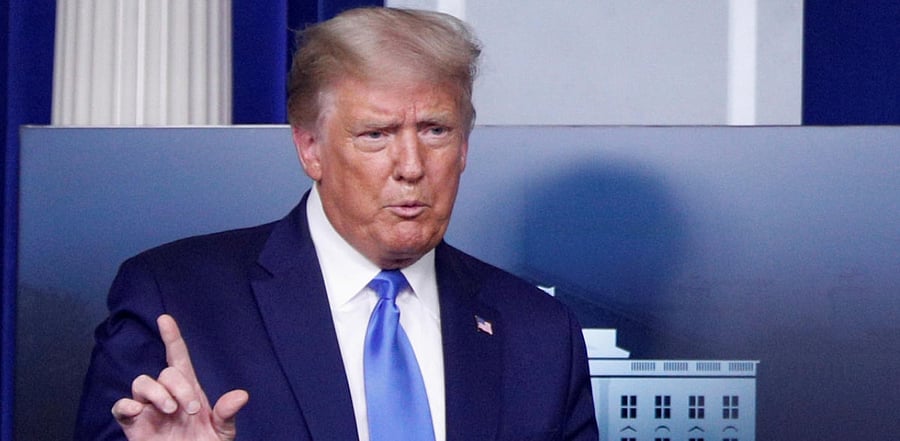 US President Donald Trump. Credit: Reuters