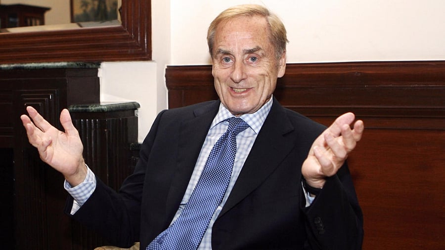 Sir Harold Evans. Credit: AFP/file photo.