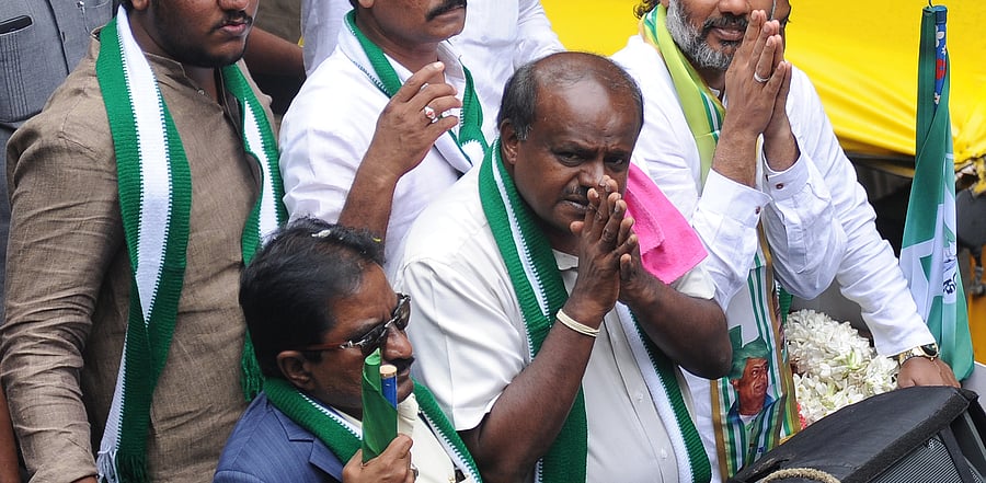 "I can’t tell if it’s for real or if it is just a publicity stunt,” the former chief minister said. Credit: DH File photo/ Pushkar V 