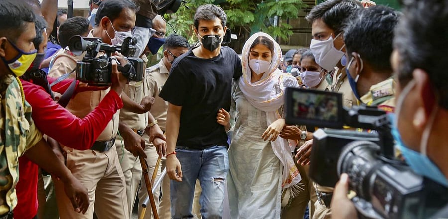 The NCB is probing the drugs case related to Rajput's death as well as an alleged nexus between Bollywood and drug peddlers. Credit: PTI Photo