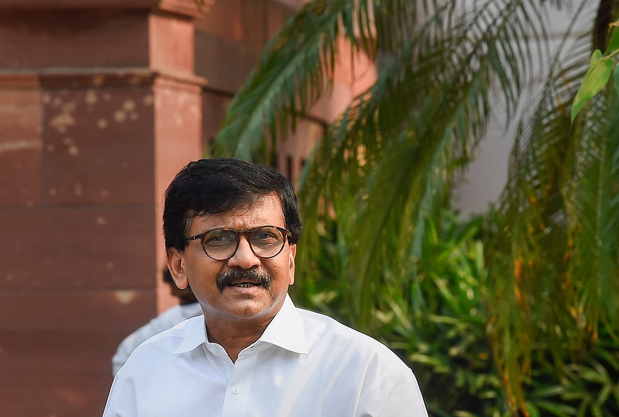 Shiv Sena MP Sanjay Raut. Credits: PTI Photo
