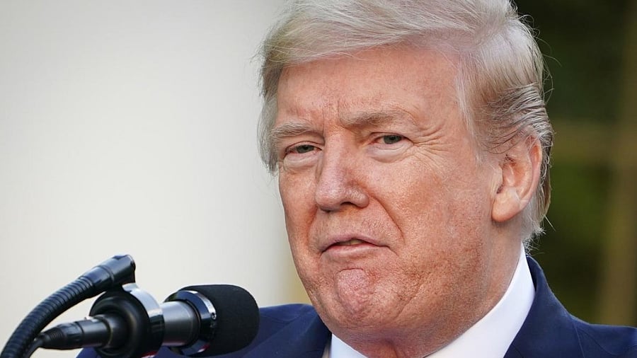 The president appears intent on picking Barrett, according to Republicans familiar with his conversations. Credit: AFP.