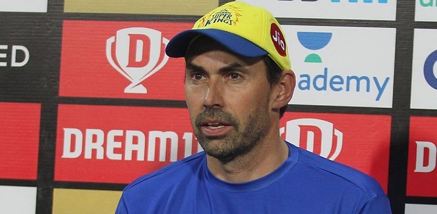 CSK coach Stephen Fleming. Credit: IPLT20.com