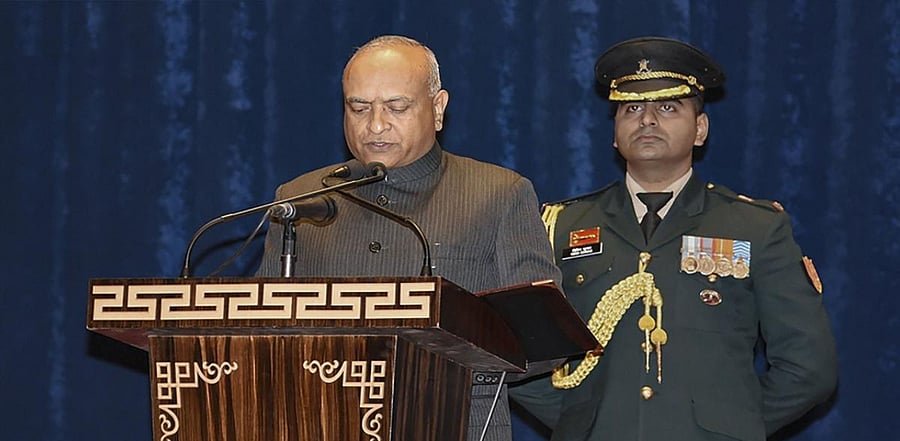 Mathur was speaking at a function after flagging off a cleanliness drive on the occasion of World Tourism Day from Karzoo Zing here. Credit: PTI Photo