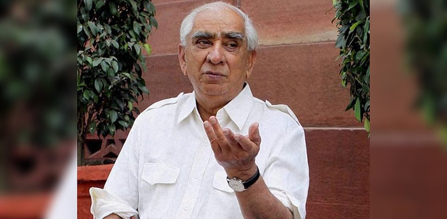 Former Union minister Jaswant Singh. Credit: Twitter (@DDNewslive)
