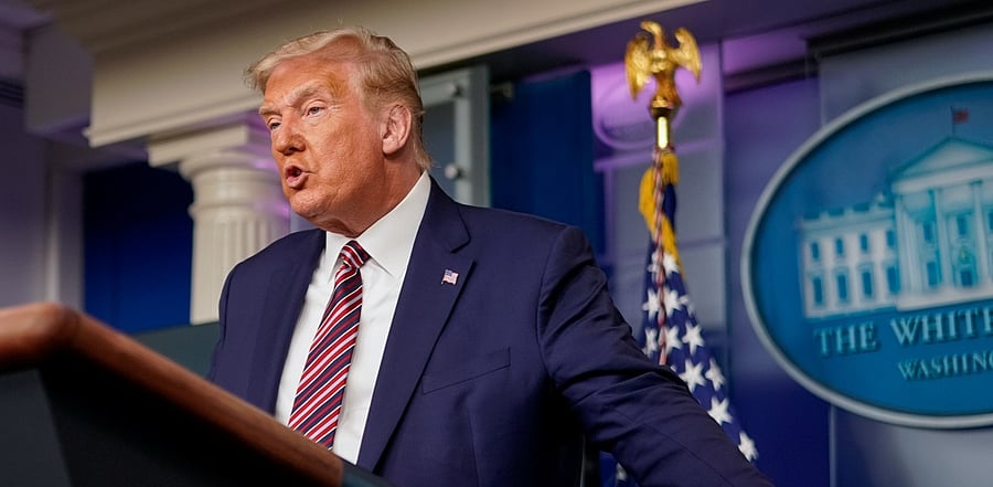 US President Donald Trump. Credit: Reuters Photo