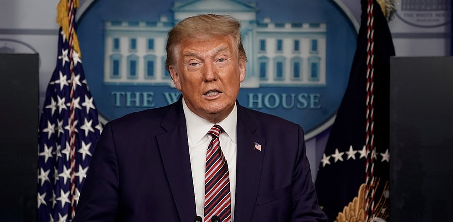 US President Donald Trump. Credit: Reuters Photo