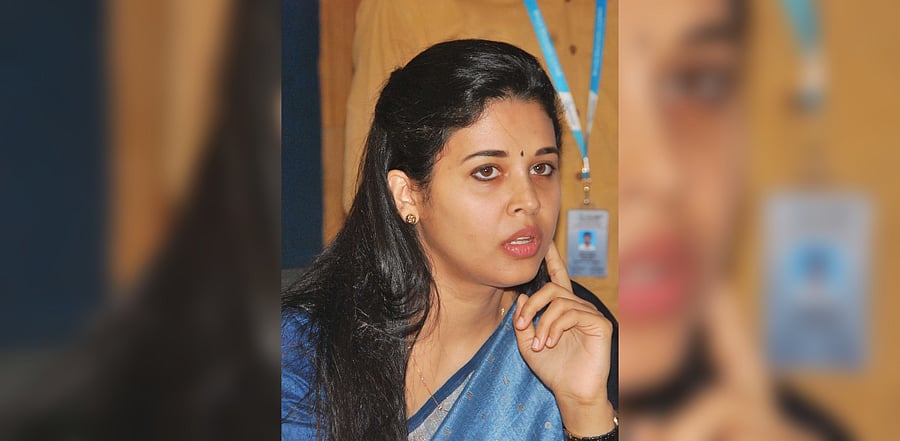 IAS Officer Rohini Sindhuri. Credit: DH Photo