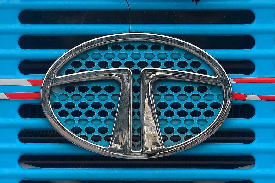 Tata Motors logo. Credits: AFP Photo