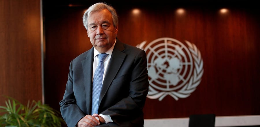 United Nations Secretary-General Antonio Guterres. Credit: Reuters