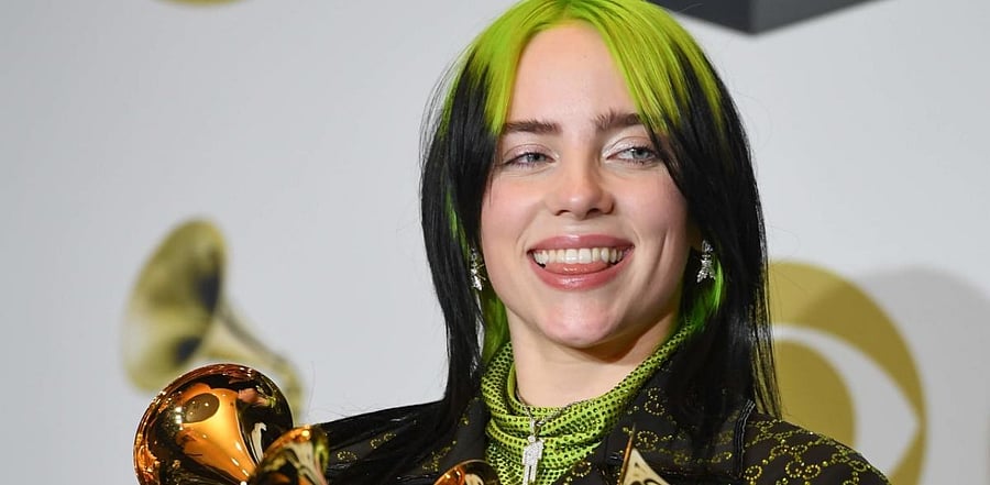 US singer-songwriter Billie Eilish. Credit: AFP