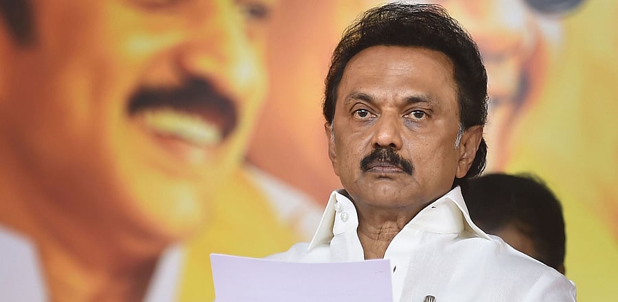 DMK President M K Stalin. Credit: PTI Photo