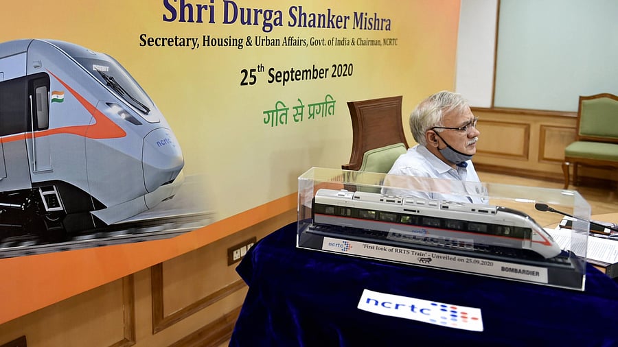 Housing and Urban Affairs Secretary Durga Shanker Mishra. Credits: PTI Photo