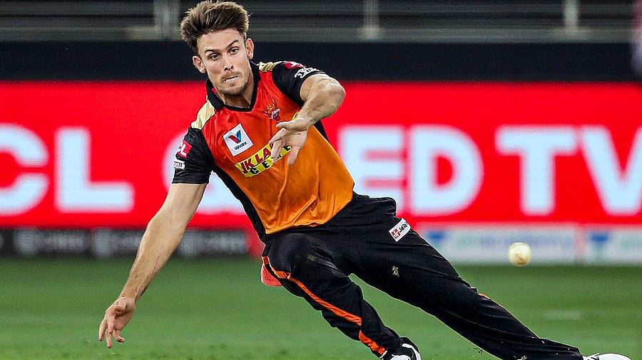 Sunrisers Hyderabad player Mitchell Marsh. Credits: PTI Photo