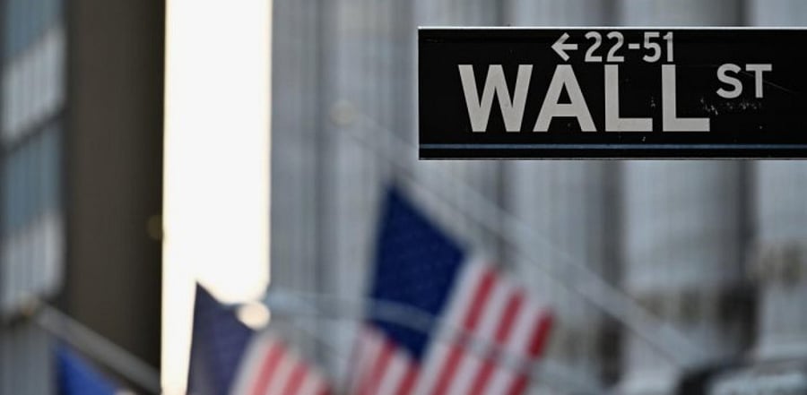 A view of the New York Stock Exchange (NYSE) is seen at Wall Street. Credit: AFP Photo