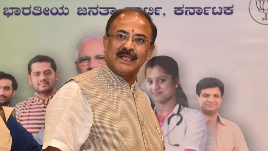 Arvind Limbavali. Credit: DH photo.