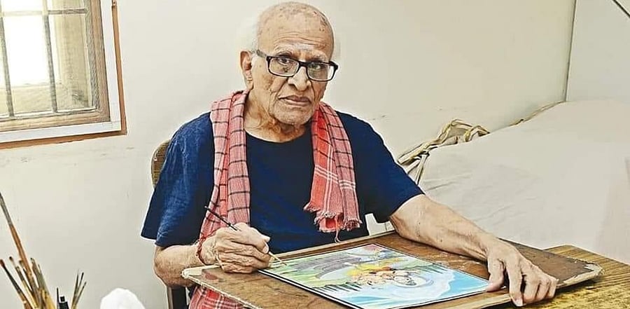 Chandamama K C Sivasankaran. Credit: Twitter Photo/@DrSandeepJSP